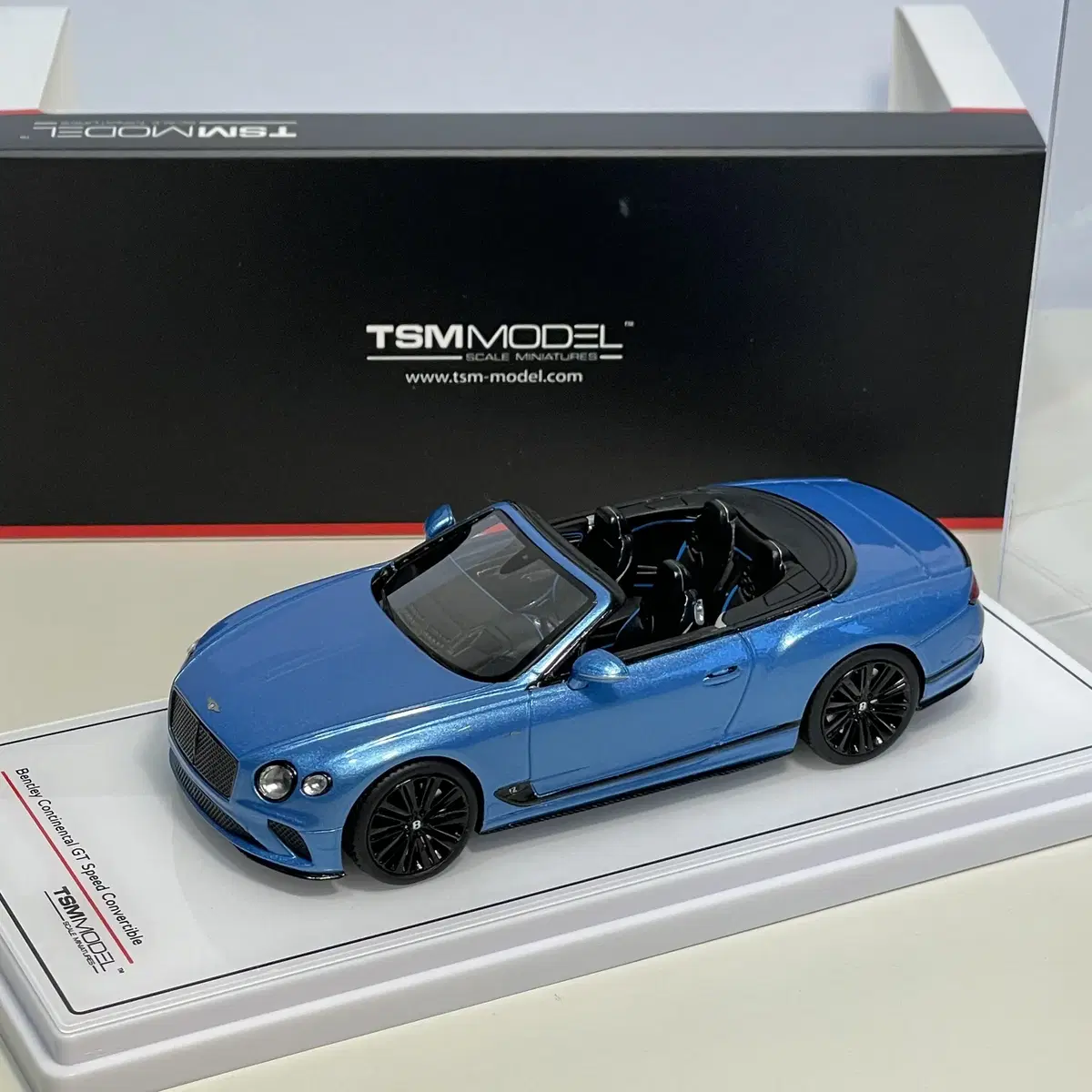 1/43 TSM 벤틀리 컨티넨탈 GT 스피드 컨버터블 레진